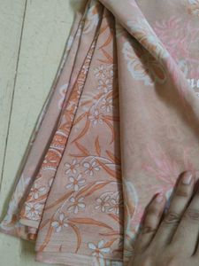 Floral Georgette Saree