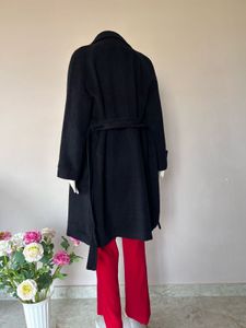 DARKEST NAVY BLUE OVERCOAT