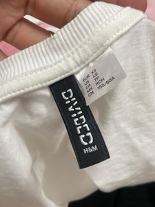 H&amp;M Washington Print Crop Top