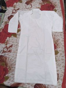 White Cotton Kurta