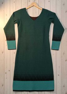 Green Knit Dress