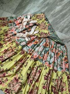 Floral Maxi Dress (high end brand)