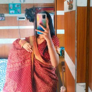 PURE Cotton Saree ❤️
