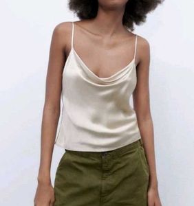 ZARA Silky Cami Top