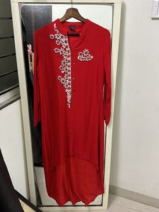 Pure Georgette Thread Handwork Kurti
