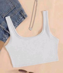 scoop neck tank top