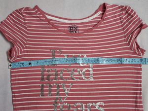 Pink Striped t-Shirt