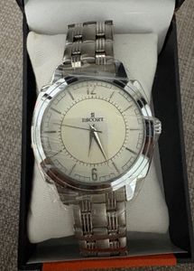 High quality silver plated  bracelet Watch