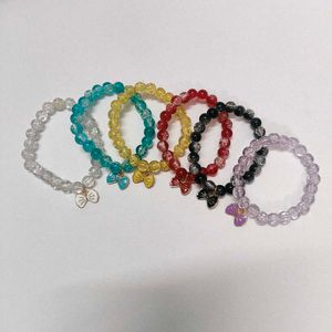 Bow Charm Beaded Bracelets