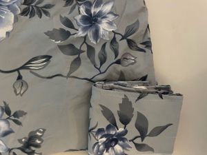 Floral Print Fabric Elastic Bedsheet