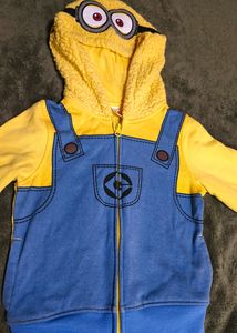 UNIQUE PIECE Minion Hoodie 2- 4 Yrs Like NEW❗
