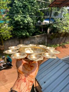 Decorative Metal Diya