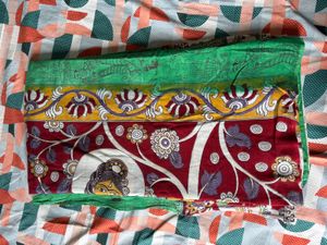 Chinori Silk Kalamkari Saree