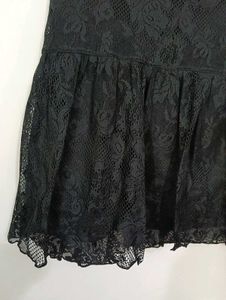 Black Lace Skirt