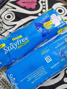 Stayfree Secure Sanitary Pads - 7 Units (Pack 2 )