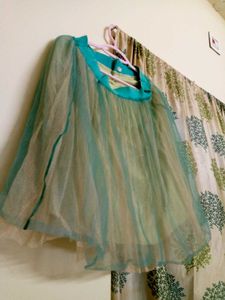 Shining Green Skirt