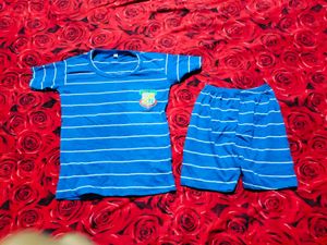 Kids&#39; Striped Clothing Bundle - 4 Sets