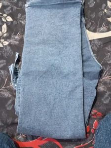 Cargo Style Jeans denim