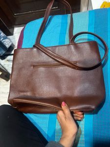 Stylish Brown Tote Bag