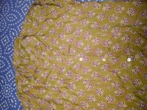 Women Summer Printed Kurta Short Top