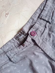 max Grey Bermuda Shorts