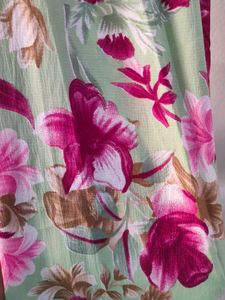 Floral Print Midi Dress