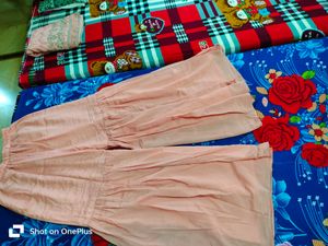 Baby Pink Sharara Suit