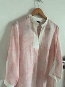 Floral Pink Tunic Top
