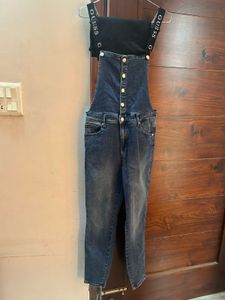 Guess Denim Short Overalls