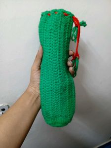 Crochet Drawstring Pouch Multipurpose