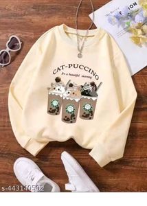 Cat-Puccino Graphic Top