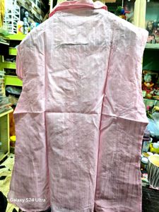 Pink Button-Down Top