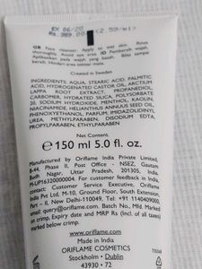 Oriflame North For Men Face Cleanser