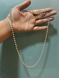 Pearl &amp; Gold Tone chain