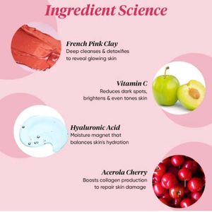 GLOW REVIVING VITAMIN C PINK CLAY MASK