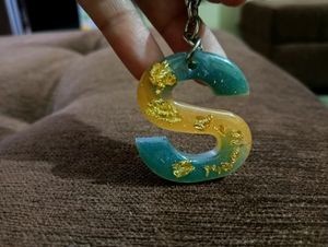 New Resin Keyring