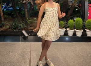 Floral Print Mini Dress