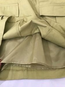 H&amp;m Linen-Blend Cargo Skirt