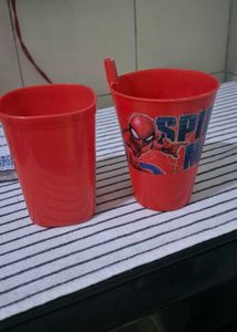 Pack Of 2 Kids Glass Plastic