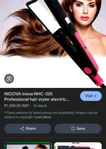 InNova Hair Straightener