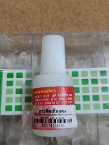 Acrylic  Artificial Nails Box With Glue
