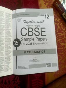 CBSE Math Sample Papers 2025