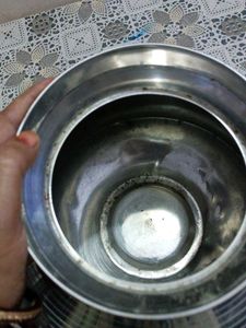 Steel Ka Matka Good Condition