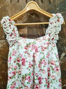 Floral Ruffle Dress
