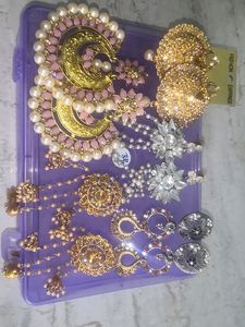 earing combo set of 8 earrings offer offer