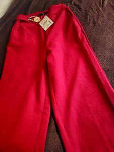 Brand Madame Red Trousers For Girls
