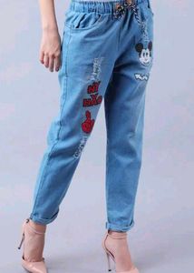 Women&#39;s Denim Joggers