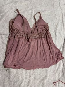 Lace Trim Cami Top