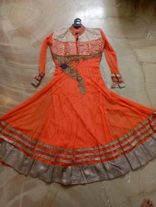 Heavy Stone Work Anarkali