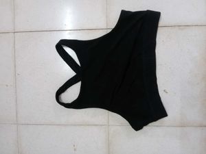 alo Yoga Black Bra Top